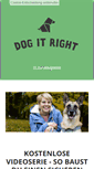 Mobile Screenshot of dogitright.de